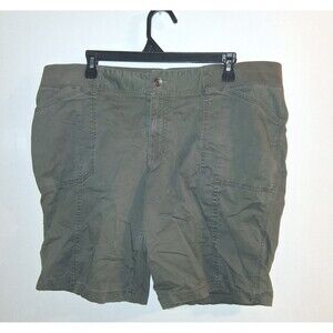 Sonoma Olive Mid-rise Bermuda Shorts Sz 16W